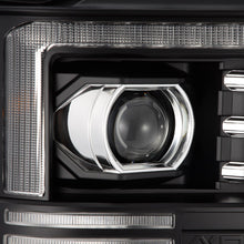 Load image into Gallery viewer, AlphaRex Projector Headlights Ford Excursion (08-10) Pro Series - Sequential - Alpha-Black or Black - Black Alternate Image