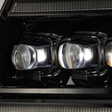 Load image into Gallery viewer, AlphaRex LED Projector Headlights Ford F150 (04-08) [3D Ice-Cube LED - NOVA Series w/ DRL] Alpha-Black / Black / Chrome - Alpha-Black Alternate Image