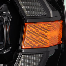 Load image into Gallery viewer, AlphaRex LED Projector Headlights Lincoln Mark LT (06-08) [3D Ice-Cube LED - NOVA Series w/ DRL] Alpha-Black / Black / Chrome - Alpha-Black Alternate Image