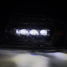 Load image into Gallery viewer, AlphaRex LED Projector Headlights Lincoln Mark LT (06-08) [3D Ice-Cube LED - NOVA Series w/ DRL] Alpha-Black / Black / Chrome - Alpha-Black Alternate Image
