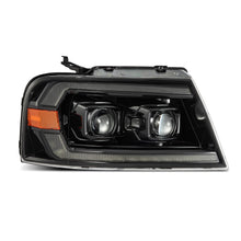 Load image into Gallery viewer, AlphaRex Projector Headlights Lincoln Mark LT (06-08) Pro Series - Sequential - Alpha-Black / Black / Chrome Alternate Image