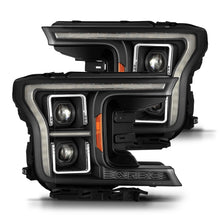 Load image into Gallery viewer, AlphaRex Projector Headlights Ford F150 (18-20) G2 Version Pro Series - Sequential - Alpha-Black or Black Alternate Image