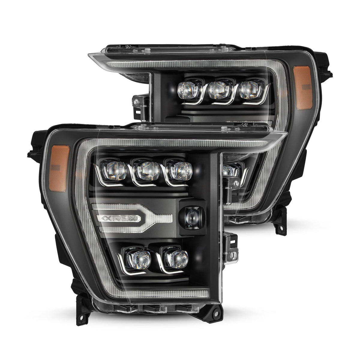 AlphaRex LED Projector Headlights Ford F150 / F150 Raptor (21-23) [3D ...