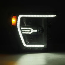 Load image into Gallery viewer, AlphaRex LED Projector Headlights Ford F150 / F150 Raptor (21-23) [LUXX Series - DRL Light Tube] Alpha-Black or Black Alternate Image