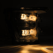 Load image into Gallery viewer, AlphaRex Projector Headlights Ford F150 w/ Halogen Headlights Only (21-23) Pro Series - Sequential - Alpha-Black or Black - Alpha-Black Alternate Image