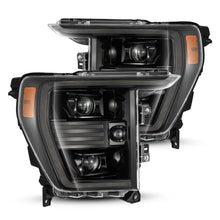 Load image into Gallery viewer, AlphaRex Projector Headlights Ford F150 w/ Halogen Headlights Only (21-23) Pro Series - Sequential - Alpha-Black or Black Alternate Image