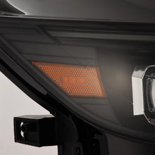 Load image into Gallery viewer, AlphaRex LED Projector Headlights Ford Mustang Shelby GT350 / GT500 (18-20) S550 [3D Ice-Cube LED - NOVA Series w/ DRL] Alpha-Black or Black - Tribar DRL / Black Alternate Image