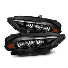 Load image into Gallery viewer, AlphaRex LED Projector Headlights Ford Mustang (18-22) S550 [3D Ice-Cube LED - NOVA Series w/ DRL] Alpha-Black or Black Alternate Image