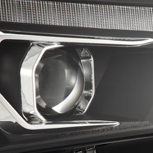 Load image into Gallery viewer, AlphaRex Dual LED Projector Headlights Toyota 4Runner (14-23) [LUXX Series - Sequential Turn Signal] Alpha-Black / Black / Chrome Alternate Image