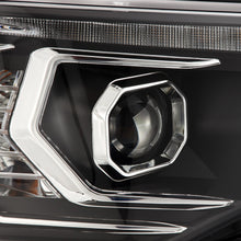 Load image into Gallery viewer, AlphaRex Dual LED Projector Headlights Toyota 4Runner (14-23) [LUXX Series - Sequential Turn Signal] Alpha-Black / Black / Chrome Alternate Image