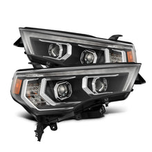 Load image into Gallery viewer, AlphaRex Dual LED Projector Headlights Toyota 4Runner (14-23) [LUXX Series - Sequential Turn Signal] Alpha-Black / Black / Chrome Alternate Image