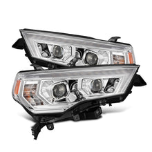 Load image into Gallery viewer, AlphaRex Dual LED Projector Headlights Toyota 4Runner (14-23) [LUXX Series - Sequential Turn Signal] Alpha-Black / Black / Chrome Alternate Image