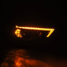 Load image into Gallery viewer, AlphaRex Dual LED Projector Headlights Toyota 4Runner (14-23) [LUXX Series - Sequential Turn Signal] Alpha-Black / Black / Chrome Alternate Image
