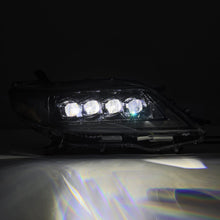 Load image into Gallery viewer, AlphaRex LED Projector Headlights Toyota Sienna (11-20) [3D Ice-Cube LED - NOVA Series w/ DRL] Alpha-Black or Black - Alpha-Black / w/ Converter Alternate Image