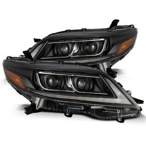 AlphaRex Projector Headlights Toyota Sienna (11-20) Pro Series - Sequential - Alpha-Black or Black