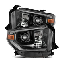 Load image into Gallery viewer, AlphaRex LED Projector Headlights Toyota Tundra (14-21) [G2 Version LUXX Series - DRL Light Tube] Alpha-Black or Black - Alpha-Black / w/ Converter Alternate Image