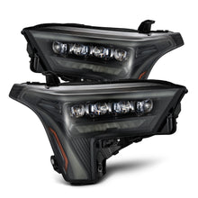 Load image into Gallery viewer, AlphaRex LED Projector Headlights Toyota Tundra/Sequoia (22-26) [NOVA Series w/ DRL] Alpha-Black or Black - Alpha-Black w/ White DRL / Stock LED Alternate Image