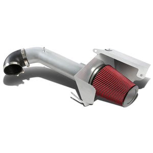 DNA Air Intake System Chevy Silverado / GMC Sierra (2009-2014) [w/ Heat Shield + Cone Filter] Black / Silver