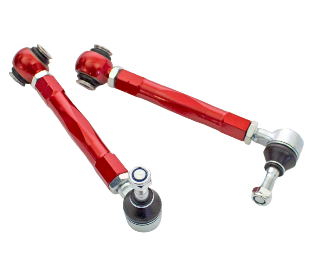 GODSPEED Adjustable Rear Toe Arms – Red – For Subaru BRZ 12+, Scion FRS 12+, WRX STI 08-13, Legacy 10-14