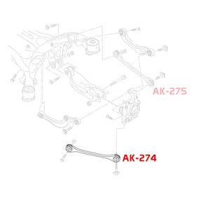 Godspeed Lateral Arms Audi A5 / S5 / RS5 F5 (2018-2022) Rear Toe Arms - Pair