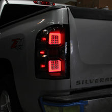 Load image into Gallery viewer, Xtune Full LED Tail Lights Chevy Silverado 1500~3500 (07-13) Black or Chrome Housing Alternate Image