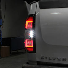 Load image into Gallery viewer, Xtune Full LED Tail Lights Chevy Silverado 1500~3500 (07-13) Black or Chrome Housing Alternate Image