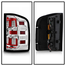 Load image into Gallery viewer, Xtune Full LED Tail Lights Chevy Silverado 1500~3500 (07-13) Black or Chrome Housing Alternate Image
