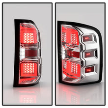 Load image into Gallery viewer, Xtune Full LED Tail Lights Chevy Silverado 1500~3500 (07-13) Black or Chrome Housing Alternate Image