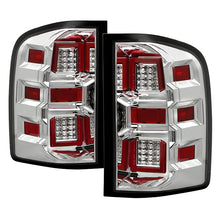 Load image into Gallery viewer, Xtune Full LED Tail Lights Chevy Silverado 1500~3500 (07-13) Black or Chrome Housing Alternate Image