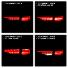 Load image into Gallery viewer, Spyder LED Tail Lights Audi A4 (2013-2016) [Sequential LED Turn Signal] Clear Light Bar Parking Lights Alternate Image