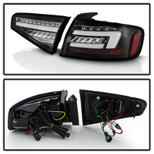 Load image into Gallery viewer, Spyder LED Tail Lights Audi A4 (2013-2016) [Sequential LED Turn Signal] Clear Light Bar Parking Lights Alternate Image