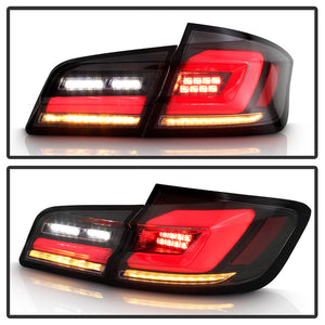 Spyder LED Tail Lights BMW 5 Series F10 / F18 / M5 (11-17) [Sequential LED Turn Signal] Clear Lens