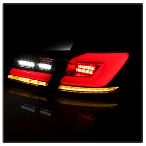 Spyder LED Tail Lights BMW 5 Series F10 / F18 / M5 (11-17) [Sequential LED Turn Signal] Clear Lens