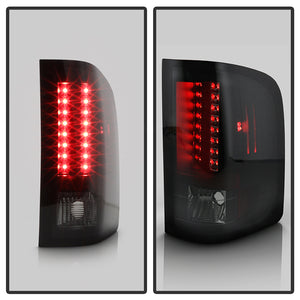 Spyder LED Tail Lights Chevy Silverado 1500 (07-13) 2500HD/3500HD (07-14) Black / Black Smoke / Red Smoke / Red Clear