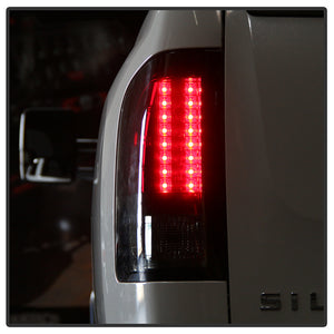 Spyder LED Tail Lights Chevy Silverado 1500 (07-13) 2500HD/3500HD (07-14) Black / Black Smoke / Red Smoke / Red Clear