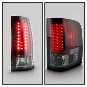 Spyder LED Tail Lights Chevy Silverado 1500 (07-13) 2500HD/3500HD (07-14) Black / Black Smoke / Red Smoke / Red Clear