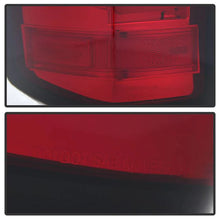 Load image into Gallery viewer, Spyder LED Tail Lights Chevy Silverado 1500 (14-18) 2500HD/3500HD (15-19) Bulb Type Only [Light Bar LED] Black / All Black / Black Smoke / Red Clear Alternate Image