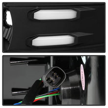 Load image into Gallery viewer, Spyder LED Tail Lights Chevy Silverado 1500 (16-18) 2500/3500 HD (16-19) w/ Factory LED [Light Bar LED] Smoke / Red - All Black Alternate Image
