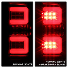 Load image into Gallery viewer, Spyder LED Tail Lights Chevy Silverado 1500 (16-18) 2500/3500 HD (16-19) w/ Factory LED [Light Bar LED] Smoke / Red Alternate Image