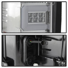 Load image into Gallery viewer, Spyder LED Tail Lights Chevy Silverado 1500 (16-18) 2500/3500 HD (16-19) w/ Factory LED [Light Bar LED] Smoke / Red - All Black Alternate Image