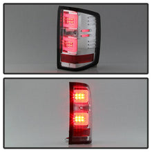 Load image into Gallery viewer, Spyder LED Tail Lights Chevy Silverado 1500 (16-18) 2500/3500 HD (16-19) w/ Factory LED [Light Bar LED] Smoke / Red Alternate Image