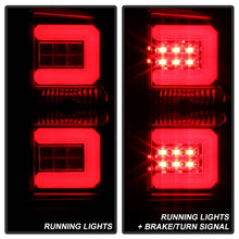 Load image into Gallery viewer, Spyder LED Tail Lights Chevy Silverado 1500 (16-18) 2500/3500 HD (16-19) w/ Factory LED [Light Bar LED] Smoke / Red Alternate Image