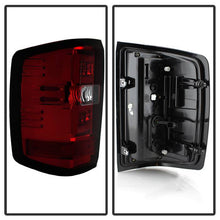 Load image into Gallery viewer, Spyder LED Tail Lights Chevy Silverado 1500 (16-18) 2500/3500 HD (16-19) w/ Factory LED [Light Bar LED] Smoke / Red Alternate Image