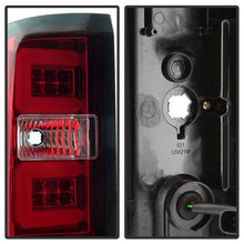 Load image into Gallery viewer, Spyder LED Tail Lights Chevy Silverado 1500 (16-18) 2500/3500 HD (16-19) w/ Factory LED [Light Bar LED] Smoke / Red Alternate Image