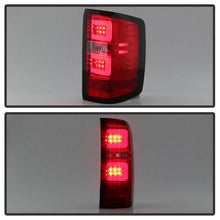 Load image into Gallery viewer, Spyder LED Tail Lights Chevy Silverado 1500 (16-18) 2500/3500 HD (16-19) w/ Factory LED [Light Bar LED] Smoke / Red Alternate Image