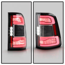 Load image into Gallery viewer, Spyder LED Tail Lights Dodge Ram 1500 [Non-Halogen Model] (19-21) Sequential Turn Signal - Black Clear Alternate Image