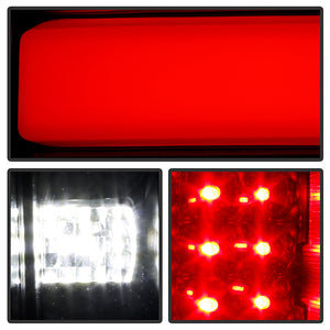 Spyder LED Tail Lights Ford F150 (18-20) [w/ Rear Blind Spot Sensor Model] Clear Black