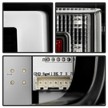 Load image into Gallery viewer, Spyder LED Tail Lights Ford F250 Super Duty (20-21) [w/ Blind Spot Monitoring Model] Clear Black - Default Title Alternate Image
