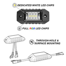 Load image into Gallery viewer, XKGlow RGBW Addressable Led Rock Light Pod/ XKAlpha Add-on Alternate Image