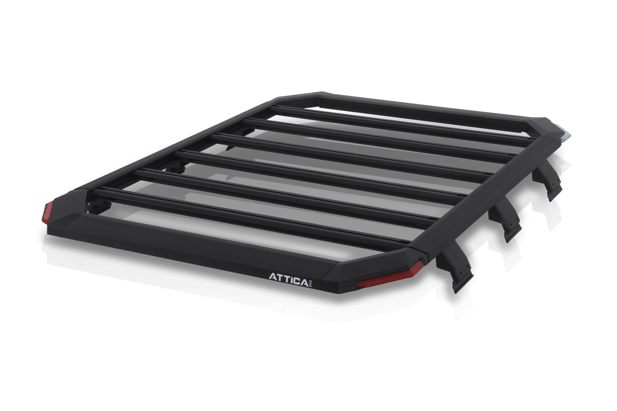 4x4 Rood Rack Attica 4x4 Roof Rack Jeep Wrangler JL (2018-2023) Aluminum w/ Corner L